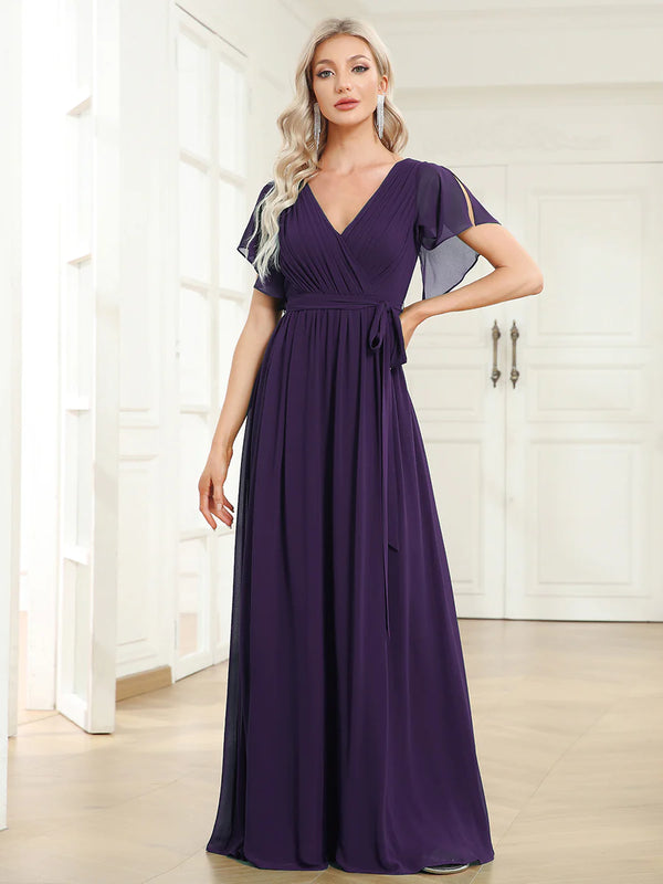 Butterfly 2025 sleeves gown