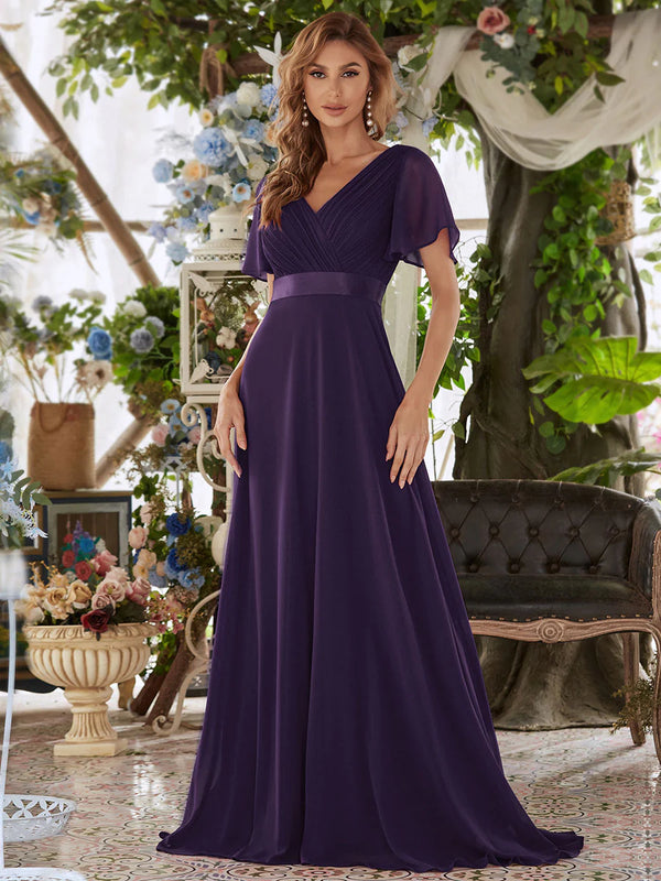 Butterfly bridesmaid dress deals