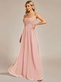 A-Line Chiffon Floor Length Bridesmaid Dresses - CALABRO®